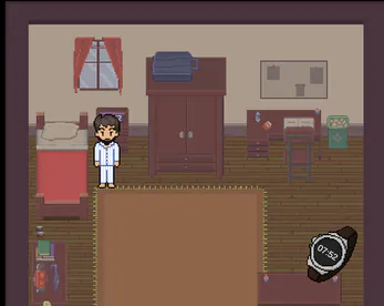 The Choice gameplay showing a dialogue-driven scene
